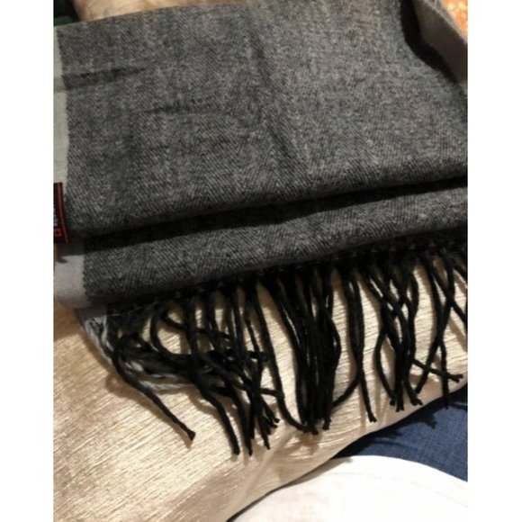 Mens Plaid Scarf Softer Than Cashmere Scarves Winter Shawl - Picture 1 of 2